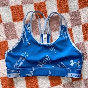 Girls Youth Medium Under Armour sports bra